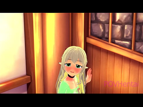 ❤️ (Trap) Elvish mjakazi hukusaidia kunawa uso wako. Ponografia tu ❌❤